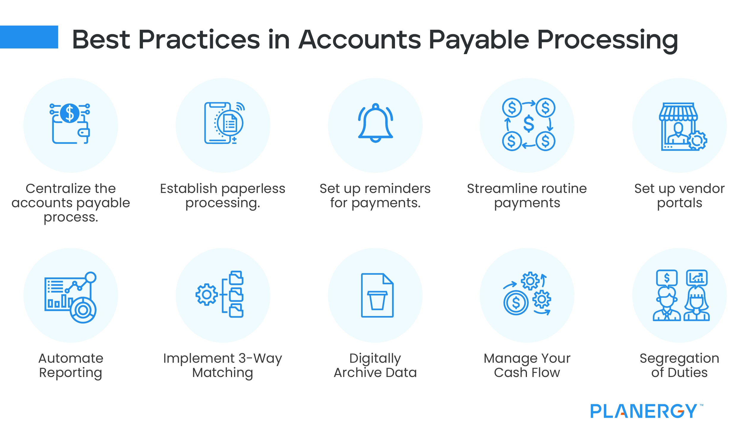Best Practices in Accounts Payable Processing