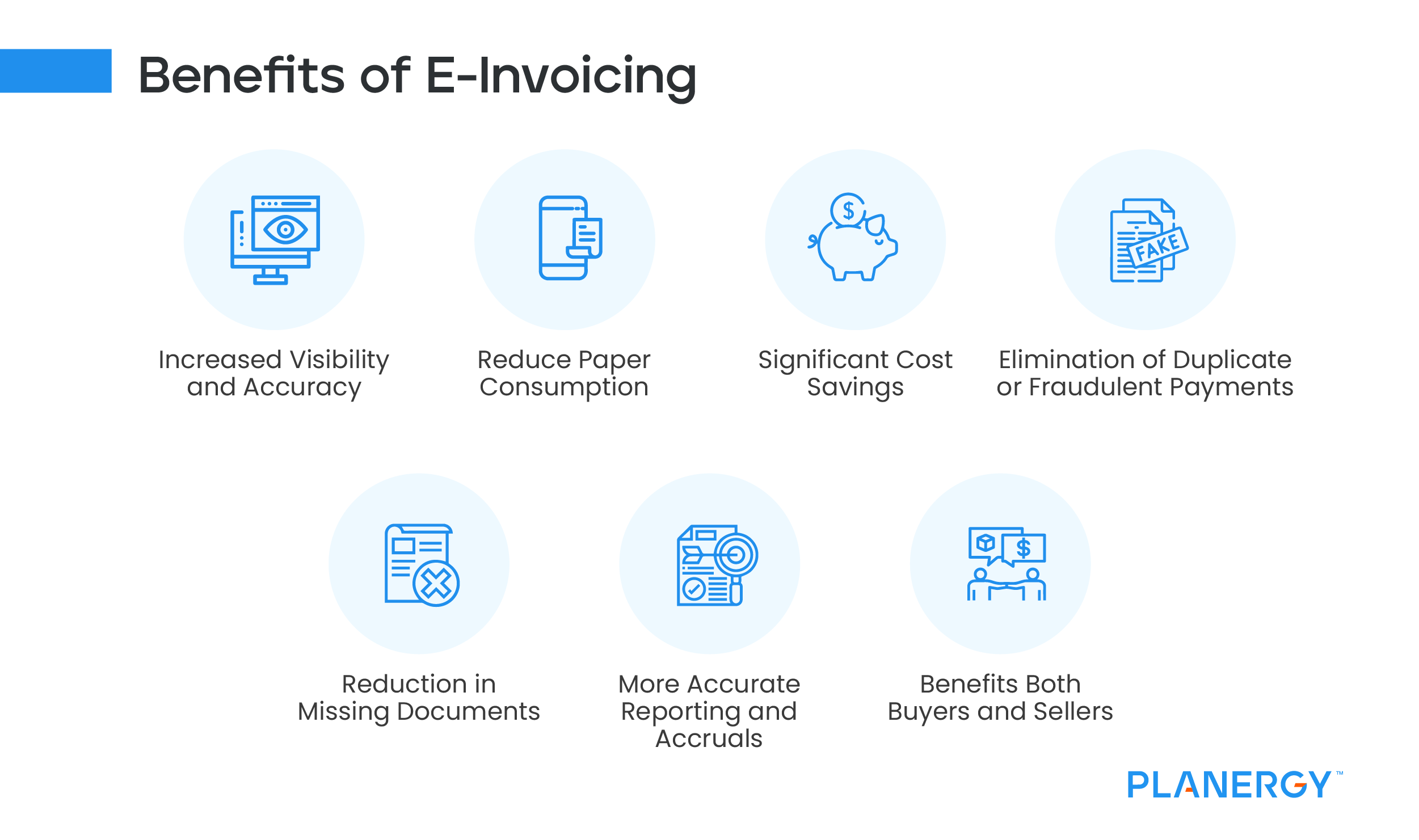 Benefits of E-invoicing