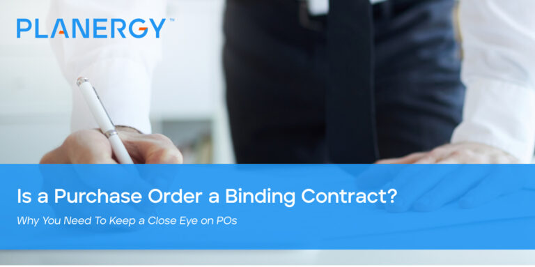 Is a Purchase Order a Binding Contract