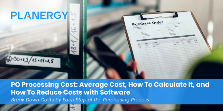 PO Processing Costs