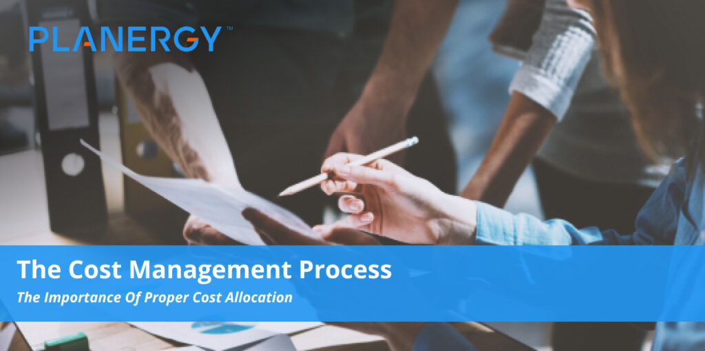 The Cost Management Process