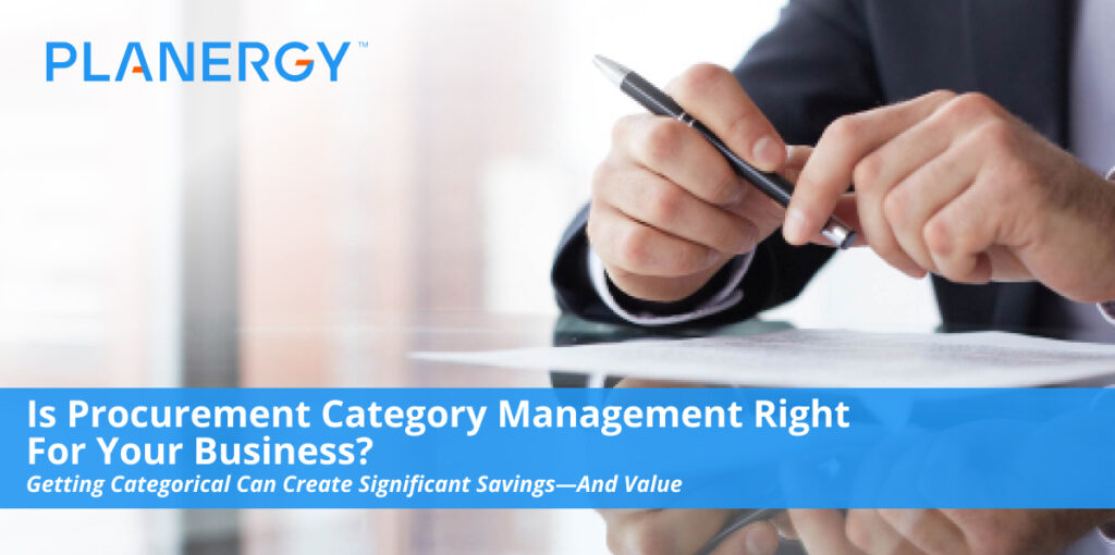 Is Procurement Category Management Right For Your Business