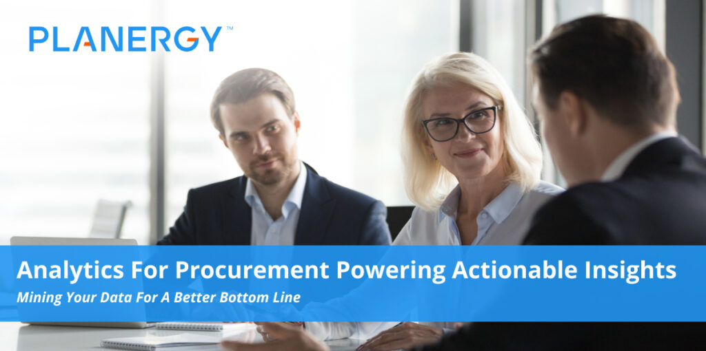 Analytics For Procurement Powering Actionable Insights