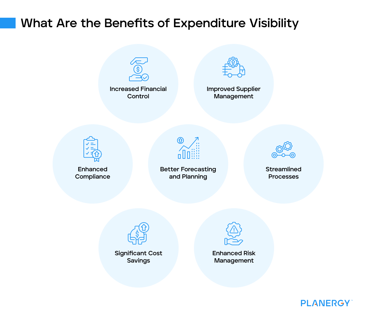 What are the benefits of expenditure visibility