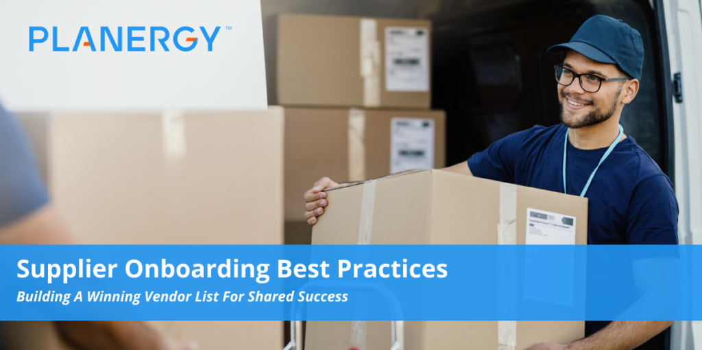 Supplier Onboarding Best Practices
