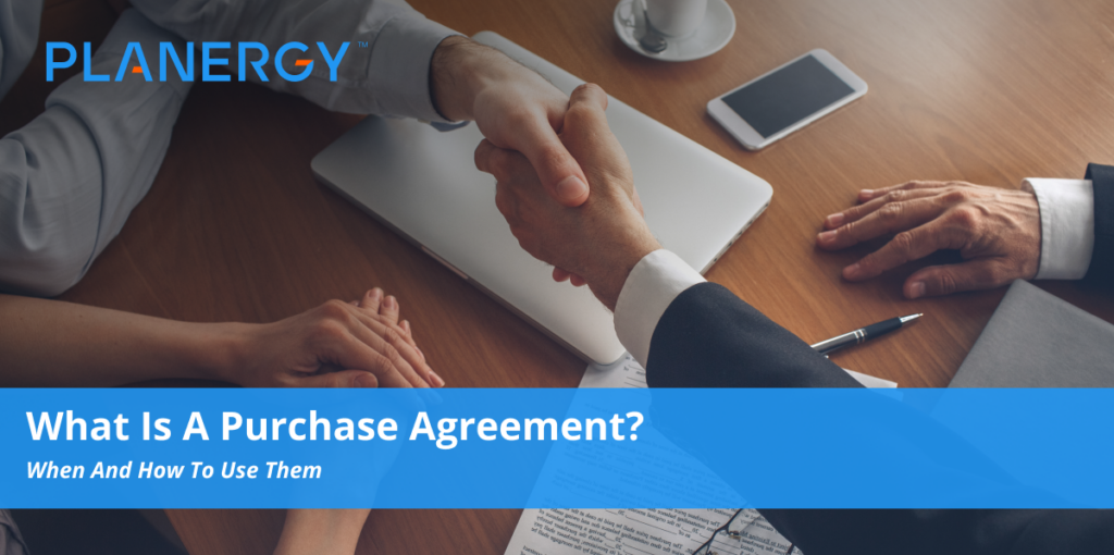 What Is A Purchase Agreement?