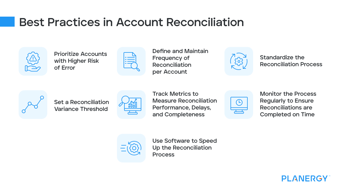 best practices in account reconciliation