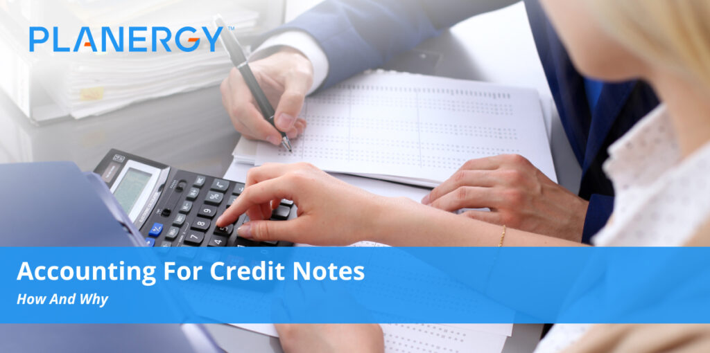 Accounting For Credit Notes