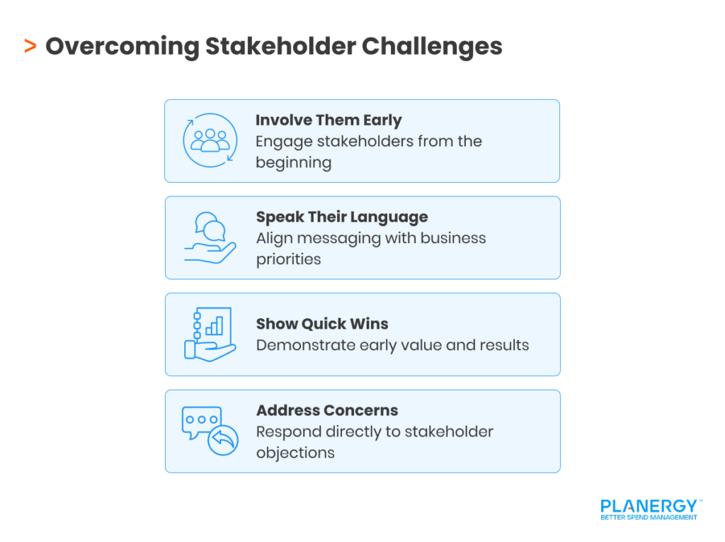 Overcoming Stakeholder Challenges