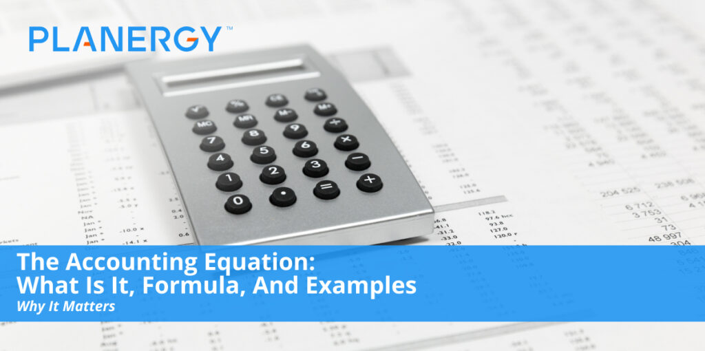 The Accounting Equation