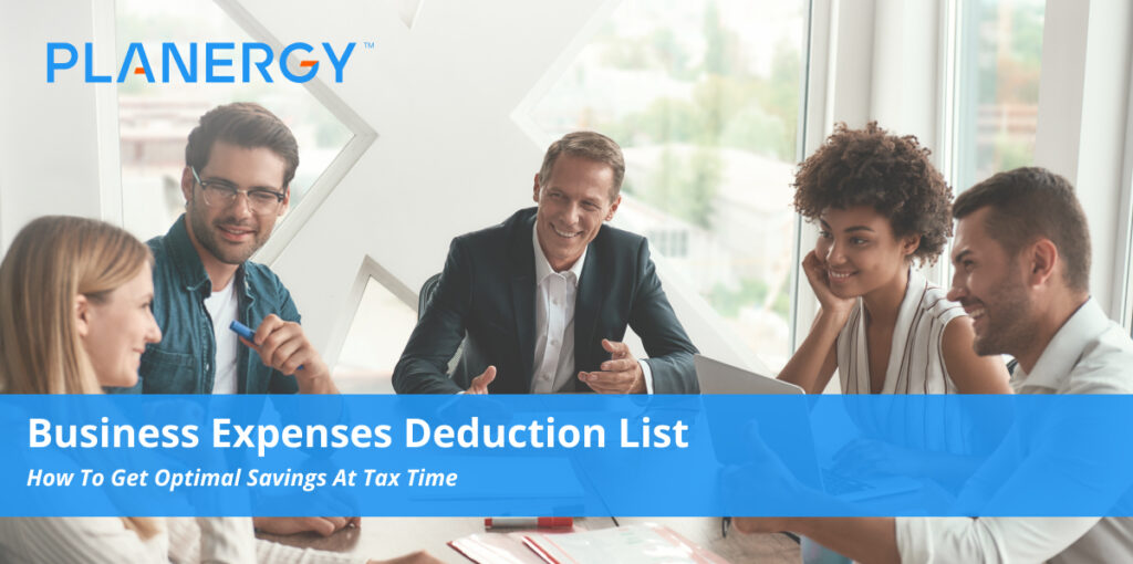 Business Expenses Deduction List