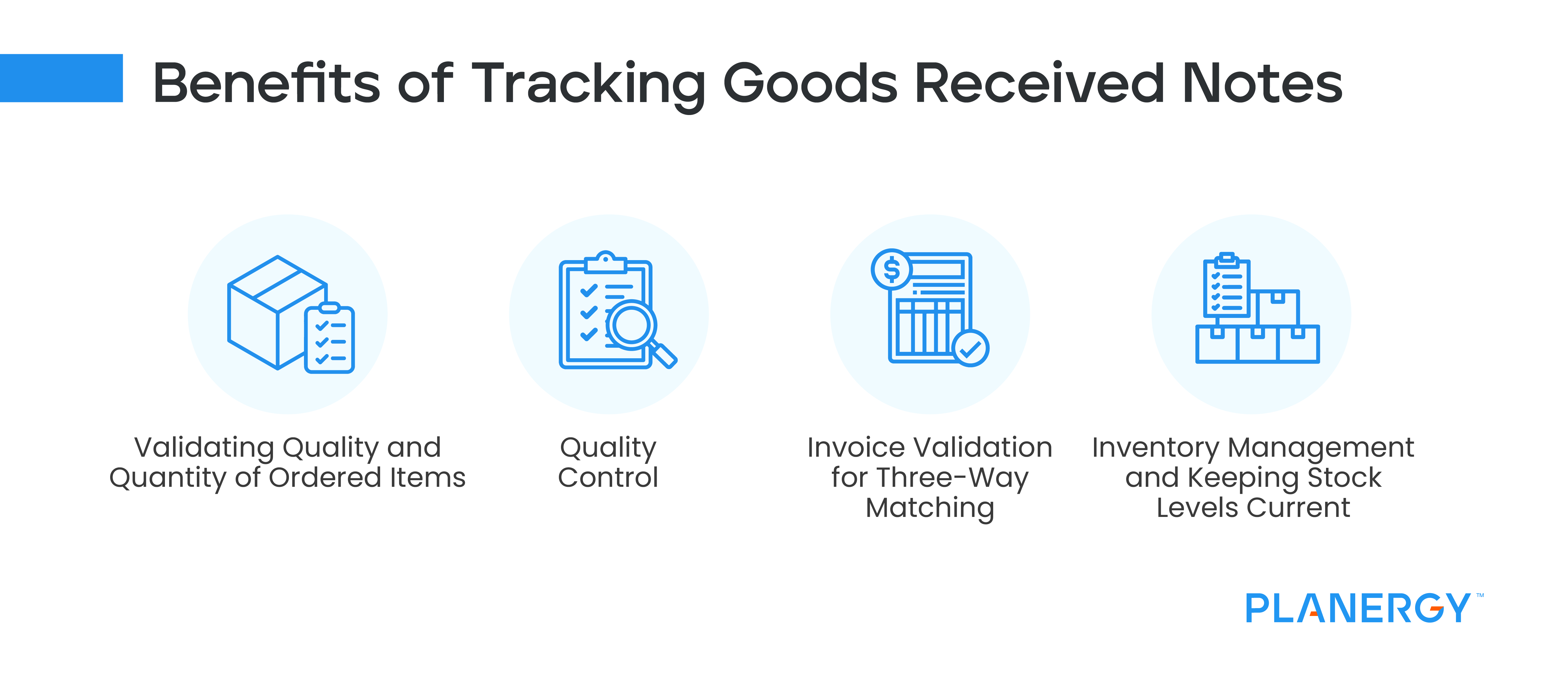 Benefits of Tracking Goods Reeived Notes