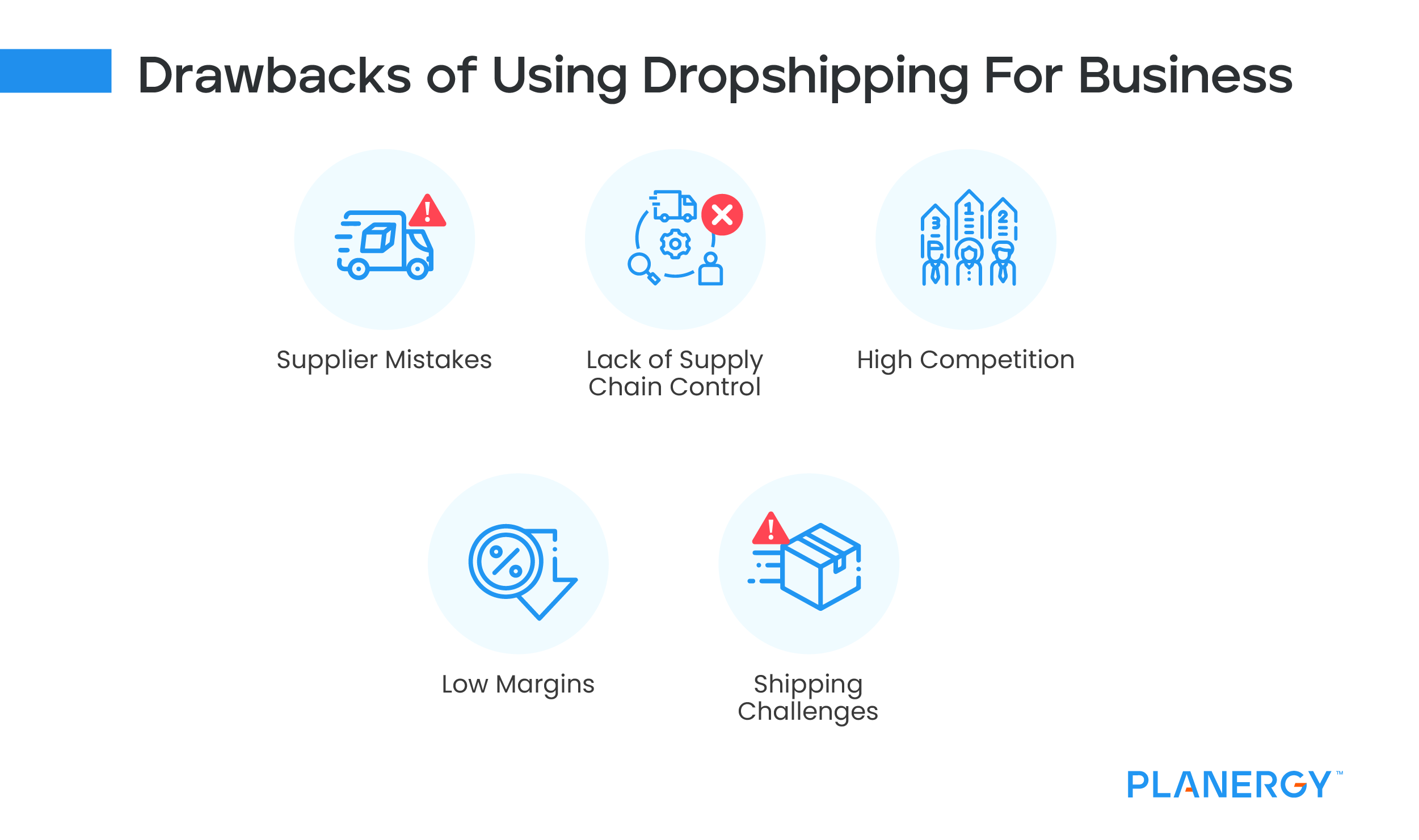 Drawbacks of Using Dropshipping for Business