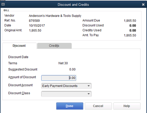 Early Payment Discounts Realizing Value in Accounts Payable