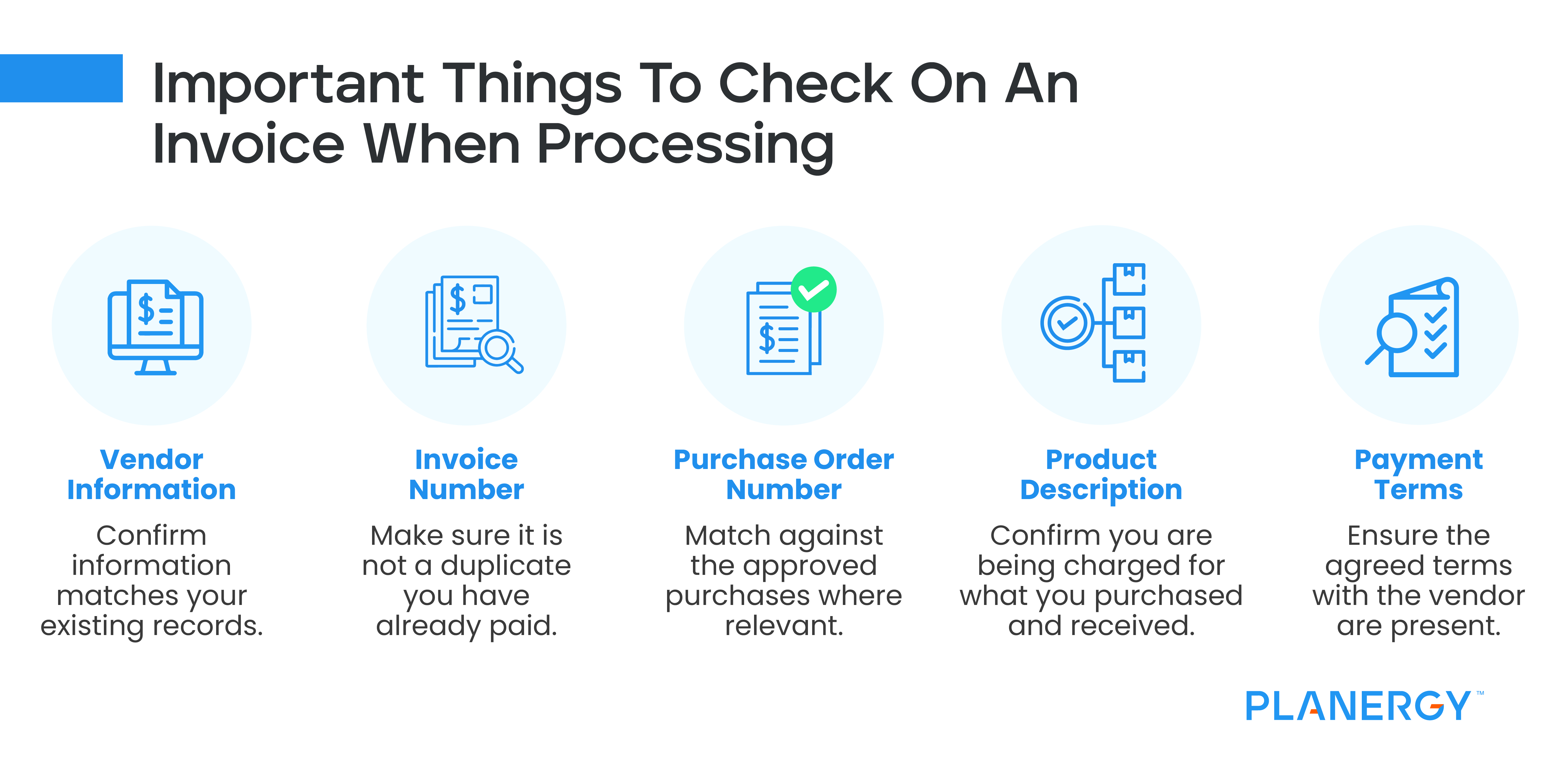 Checking Invoices with Accuracy