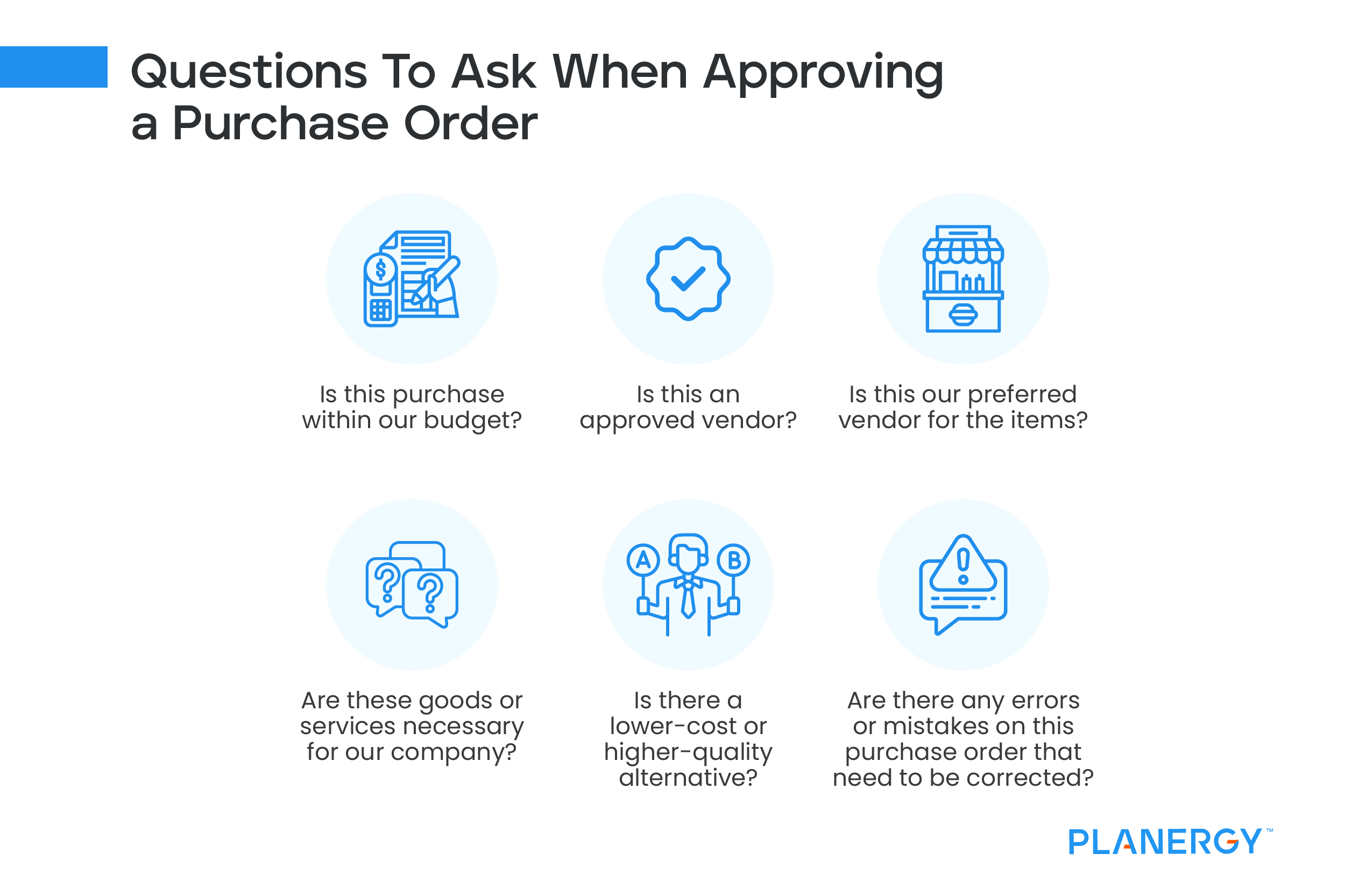 Questions to Ask When Approving Purchase Order