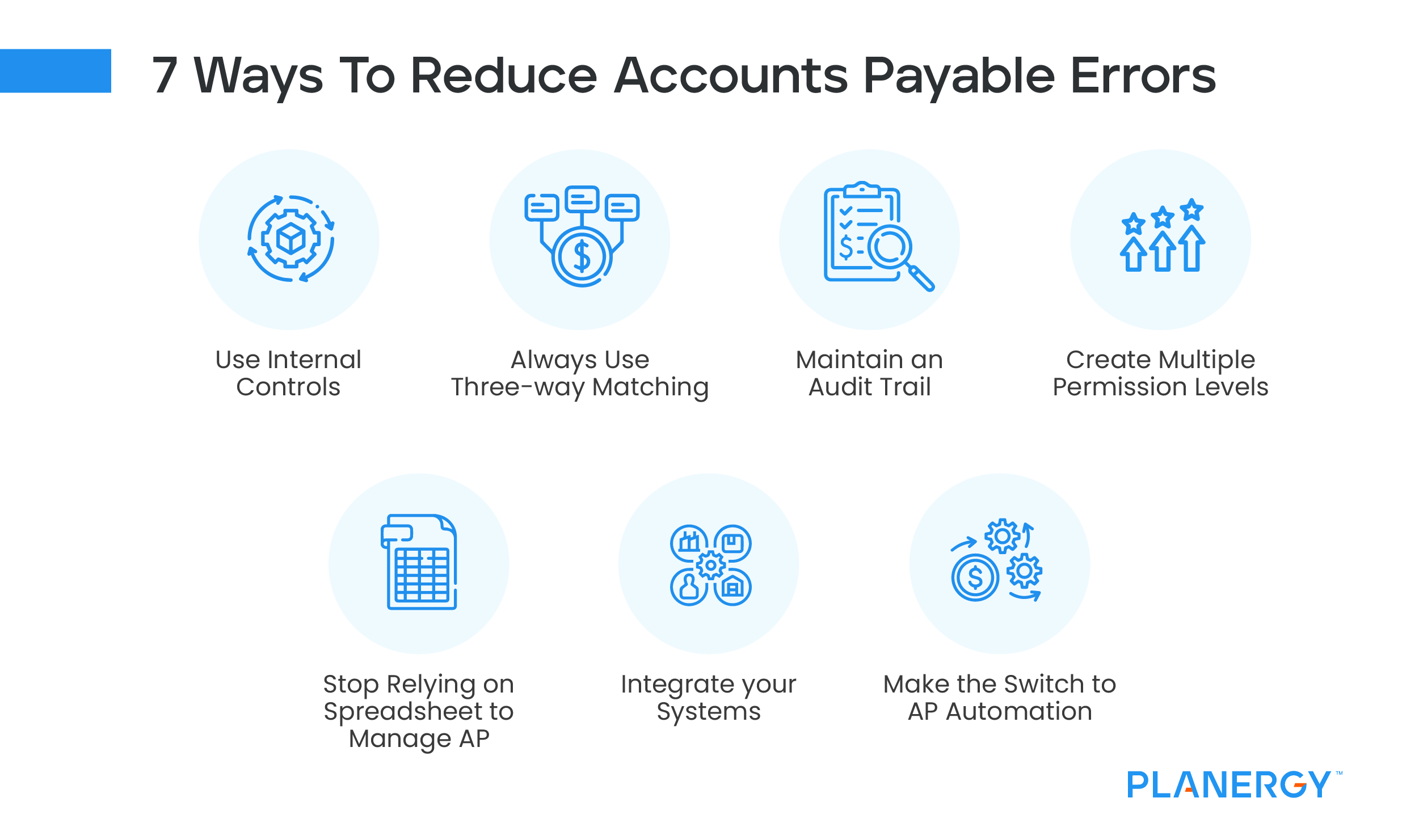 7 Ways to Reduce Accounts Payable Errors
