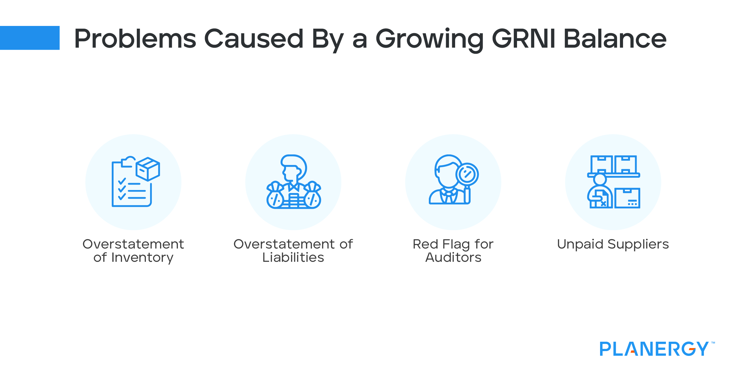 Problems Caused by a Growing GRNI Balance