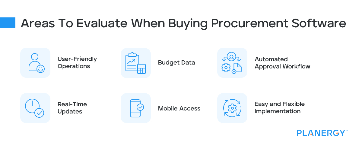 Best practices when buying a procurement software