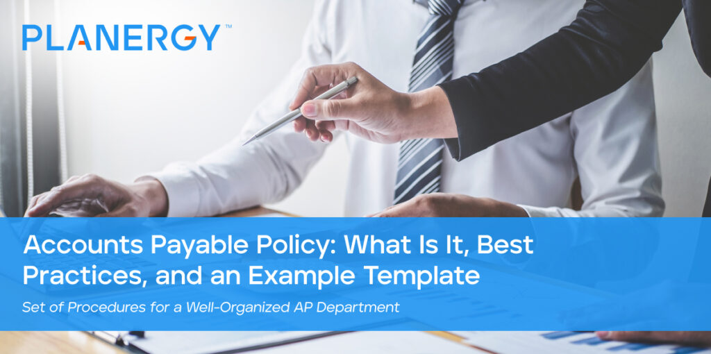 Accounts Payable Policy: What Is It, Best Practices, and an Example ...