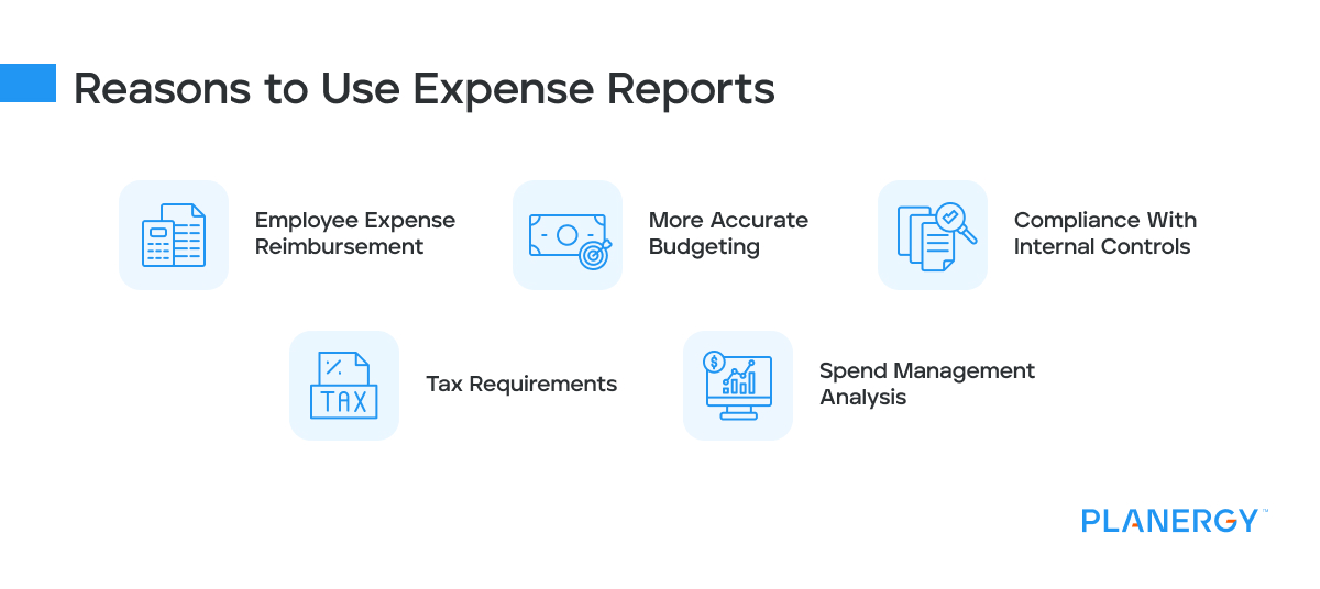 Reasons to use expense reports