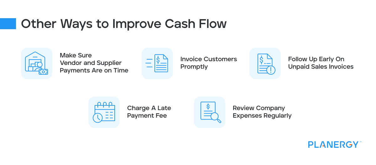 Other ways to improve cash flow