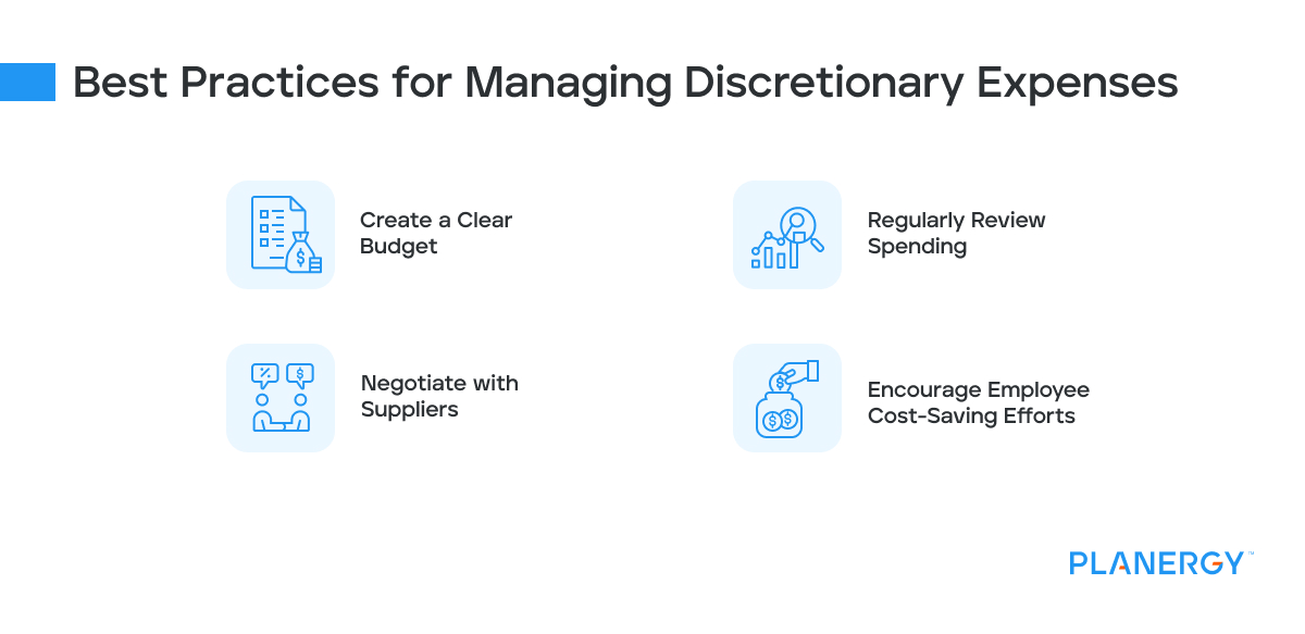 Best practices for managing discretionary expenses