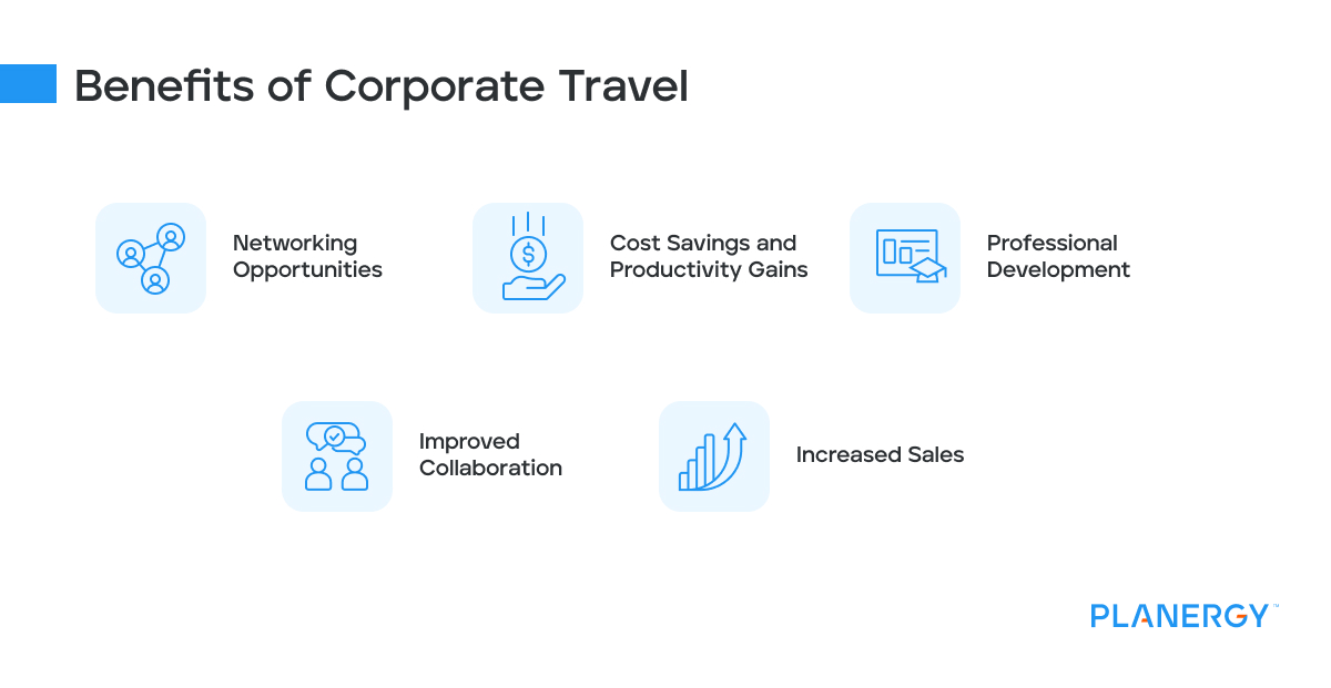 Benefits of corporate travel