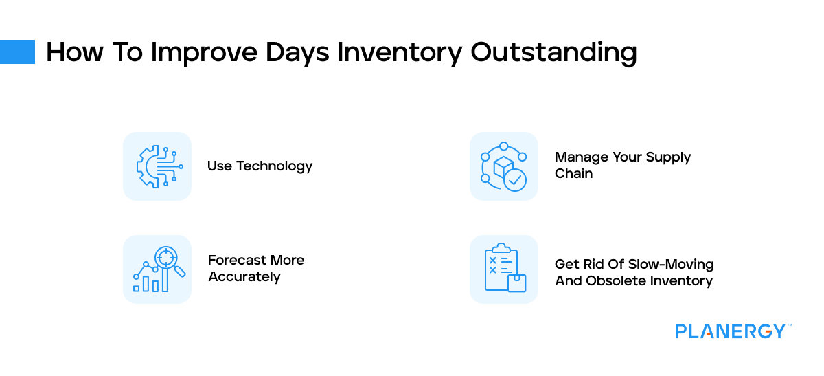 How to improve days inventory outstanding