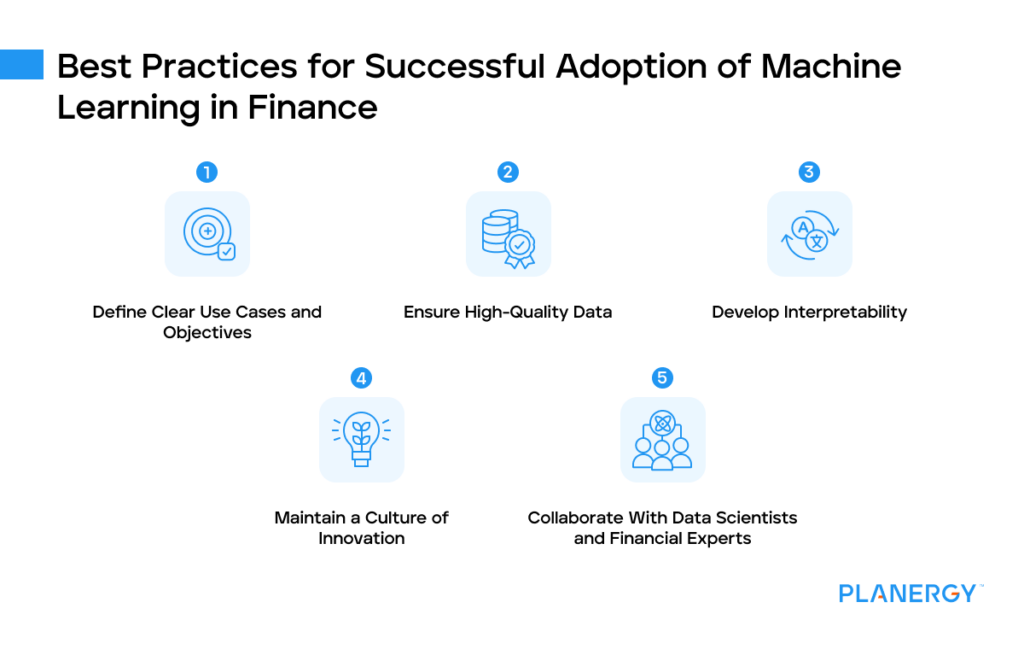 Machine Learning in Finance: Use Cases | PLANERGY Software