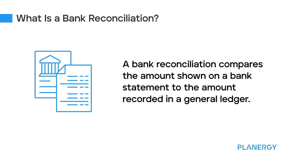 What is a bank reconciliation