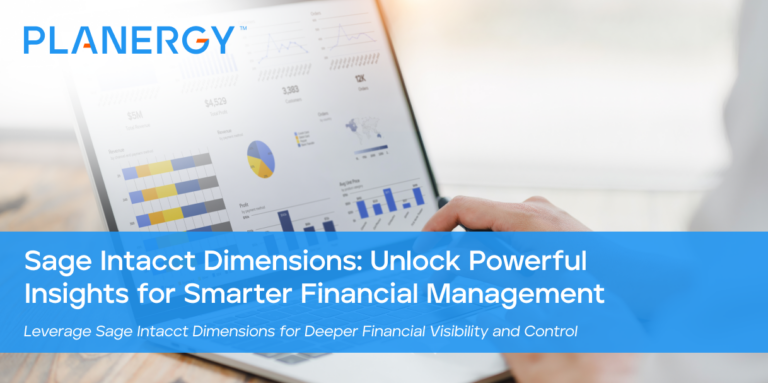 Sage Intacct Dimensions Unlock Powerful Insights for Smarter Financial Management