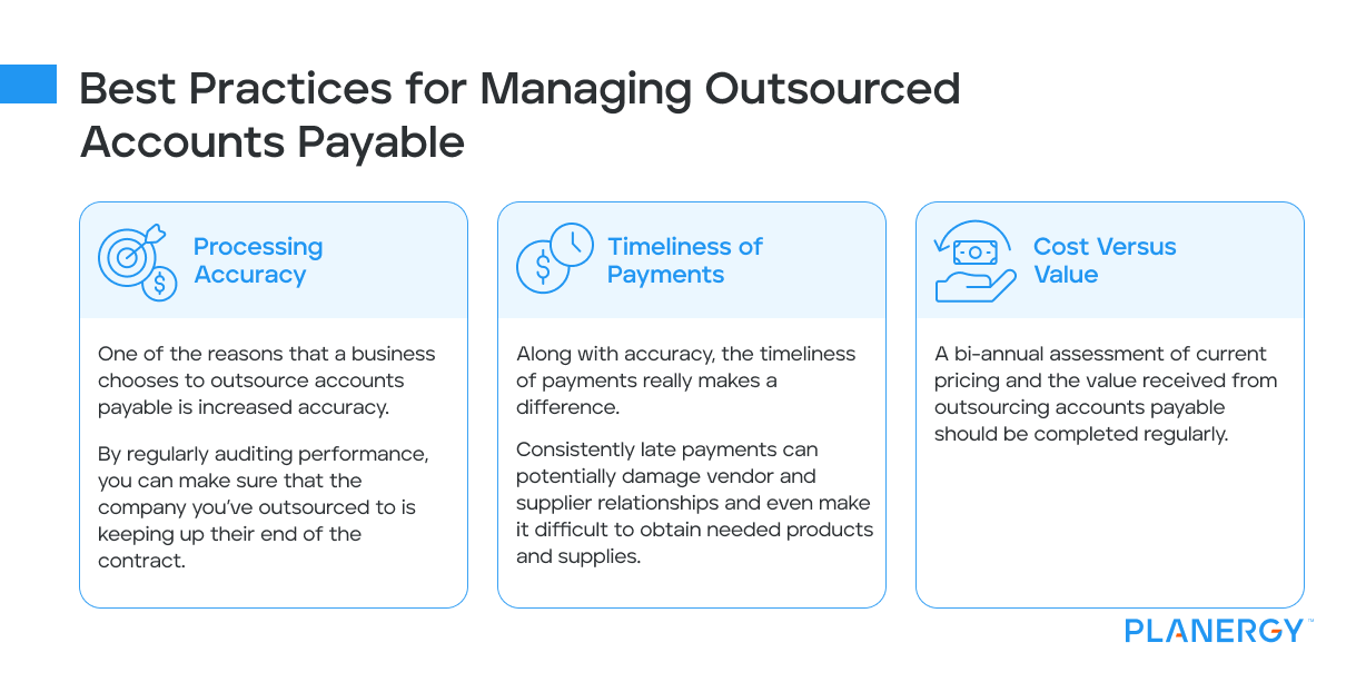 Best Practices for Outsourced Accounts Payable