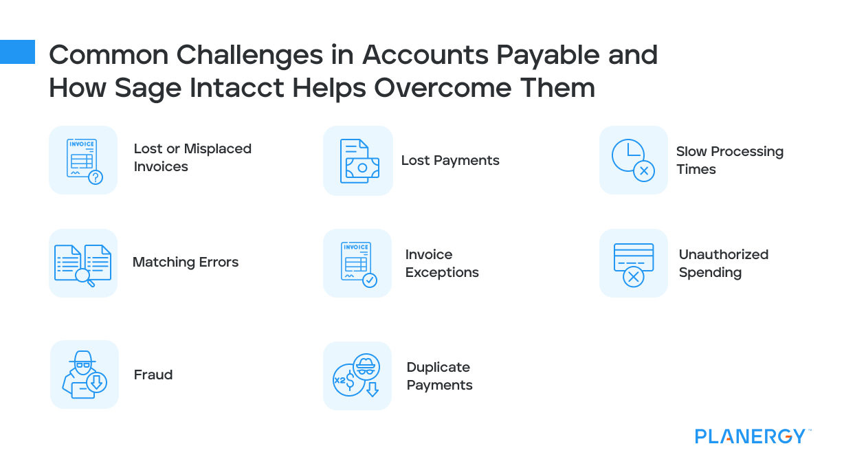 Common Challenges in Accounts Payable and How Sage Intacct Helps Overcome Them