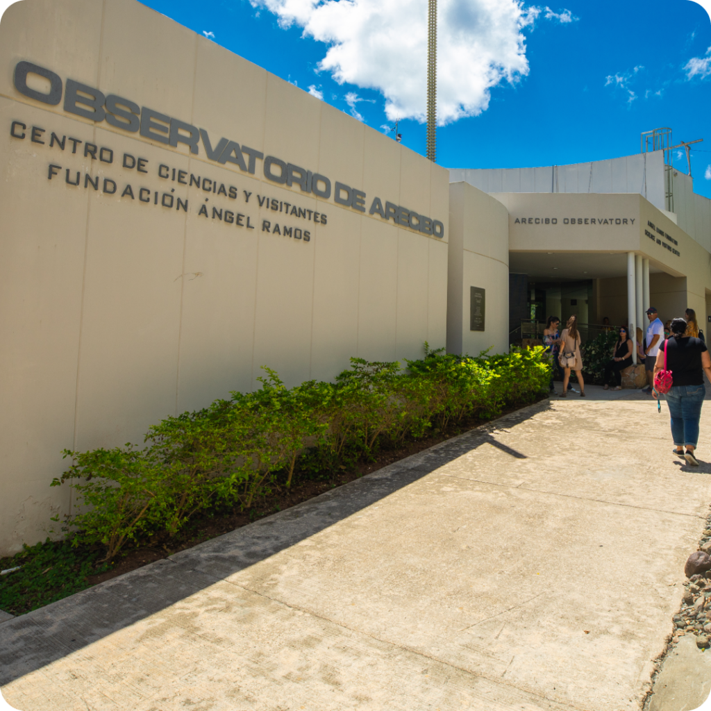 Arecibo Observatory Building Entrance
