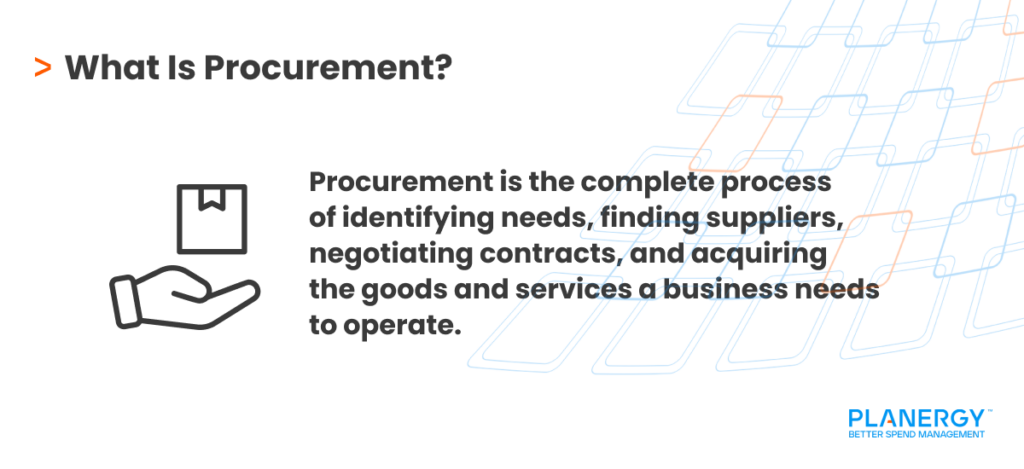 What Is Procurement?