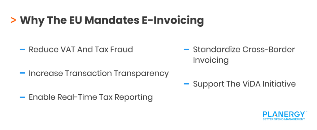 Why The EU Mandates E-Invoicing