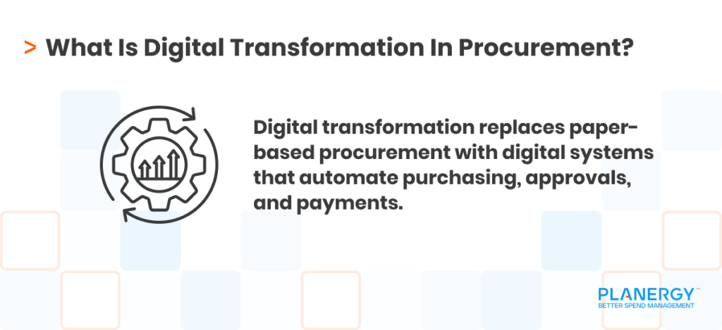 What Is Digital Transformation In Procurement_Definition